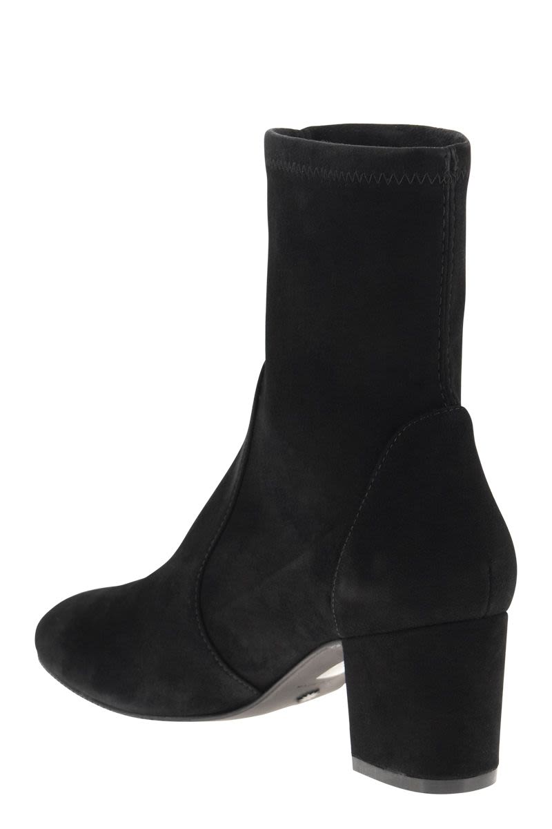 STUART WEITZMAN Yuliana 60 Suede Leather Ankle Boot