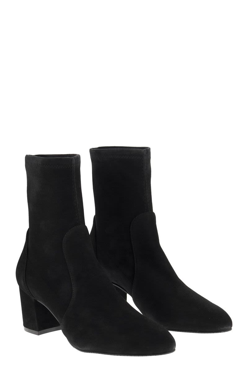 STUART WEITZMAN Yuliana 60 Suede Leather Ankle Boot