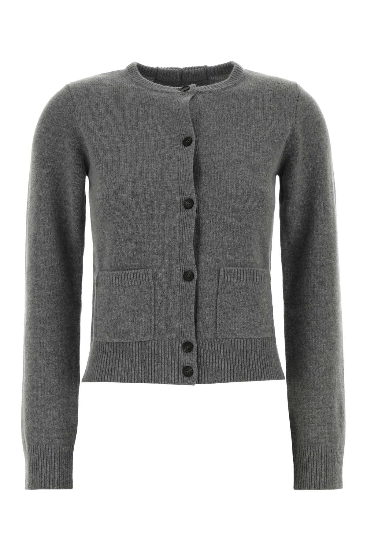 MM6 MAISON MARGIELA Wool Blend Cardigan for Women