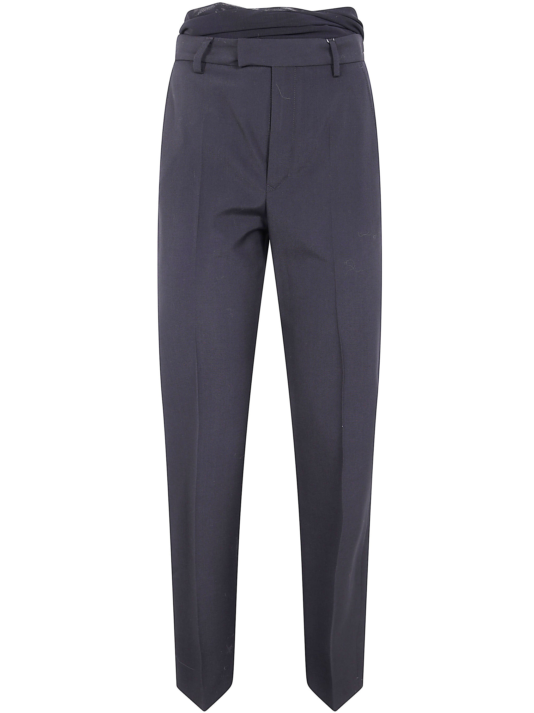 MM6 MAISON MARGIELA Draped Layered Trousers for Women