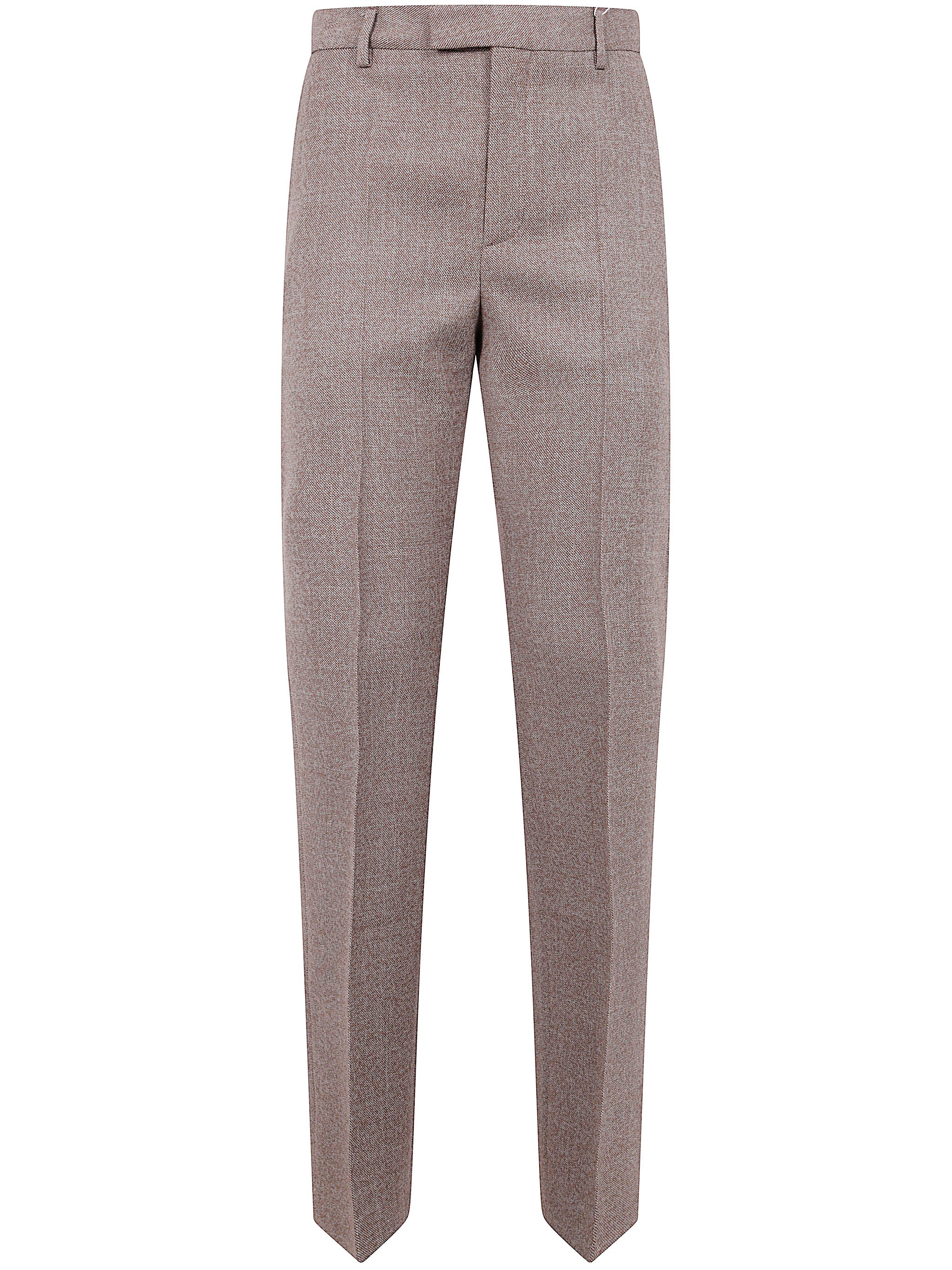 MM6 MAISON MARGIELA Tailored Trousers in Textured Wool for Women