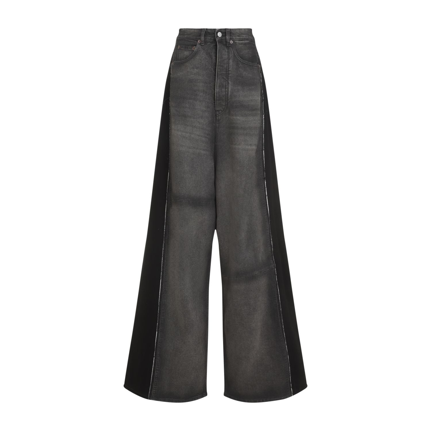 MM6 MAISON MARGIELA Women's Classic Cotton Jeans for FW24