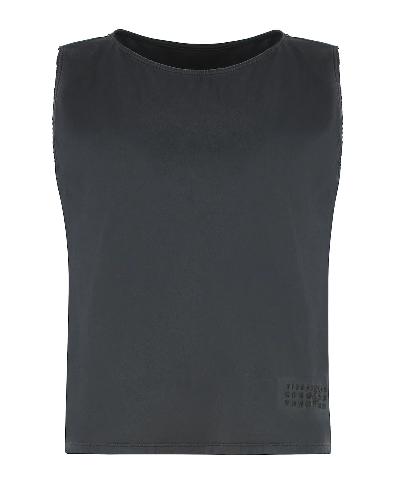 MM6 MAISON MARGIELA Washed-Out Effect Cotton Tank Top