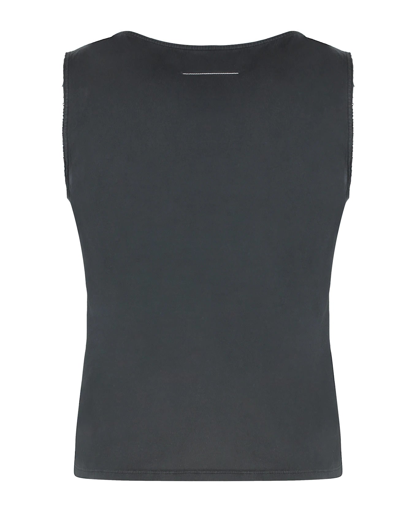 MM6 MAISON MARGIELA Washed-Out Effect Cotton Tank Top