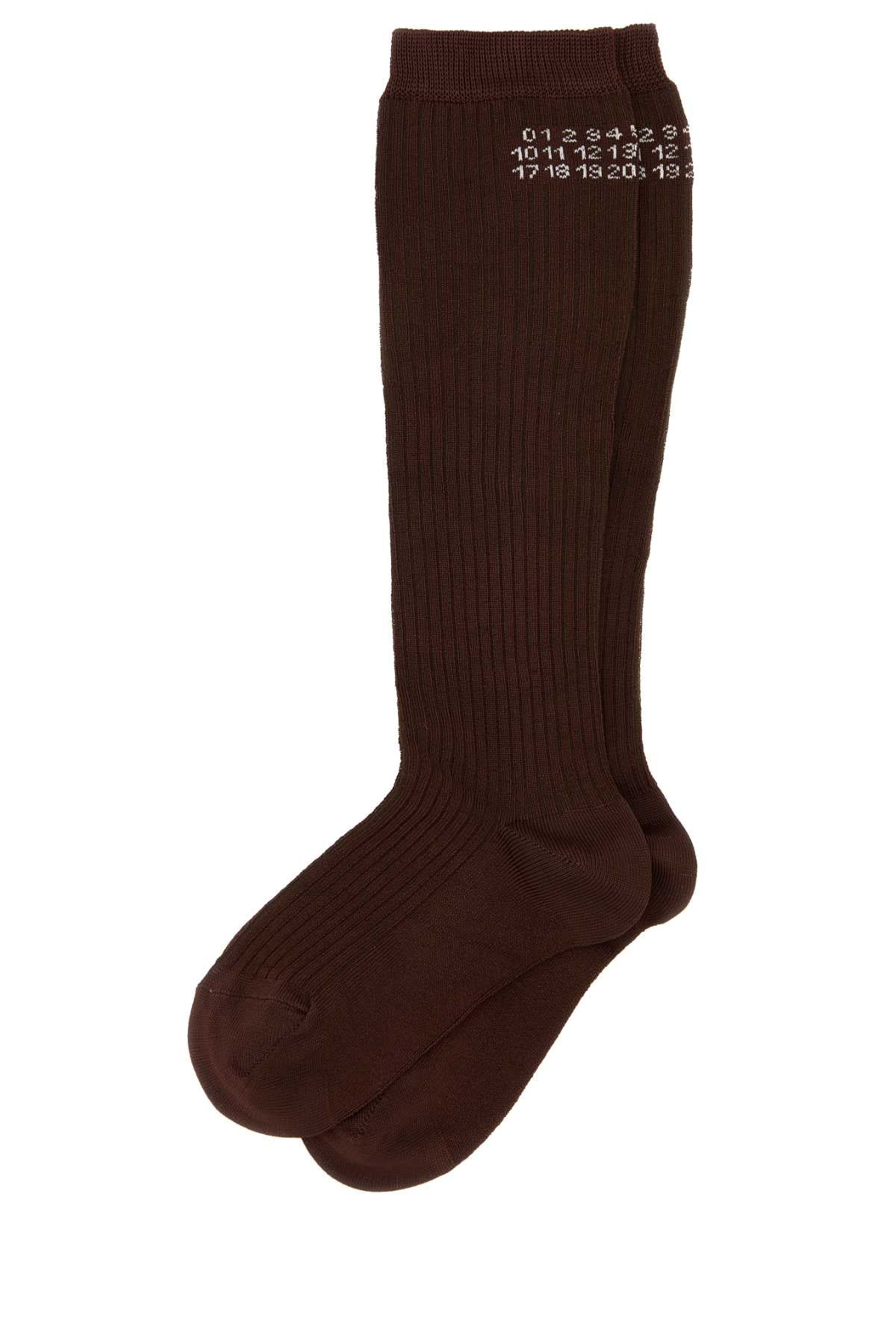 MM6 MAISON MARGIELA Viscose-Blend Socks for Women