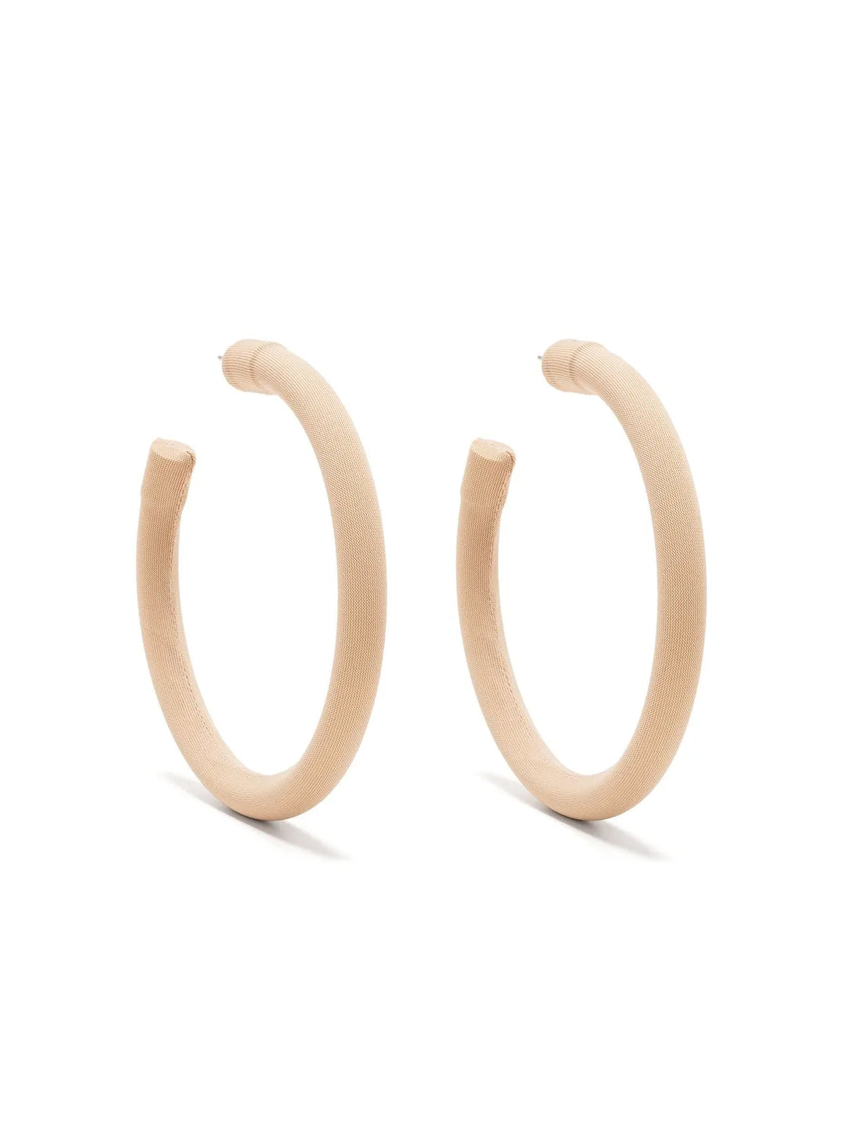 MAISON MARGIELA Large Open Hoop Earrings