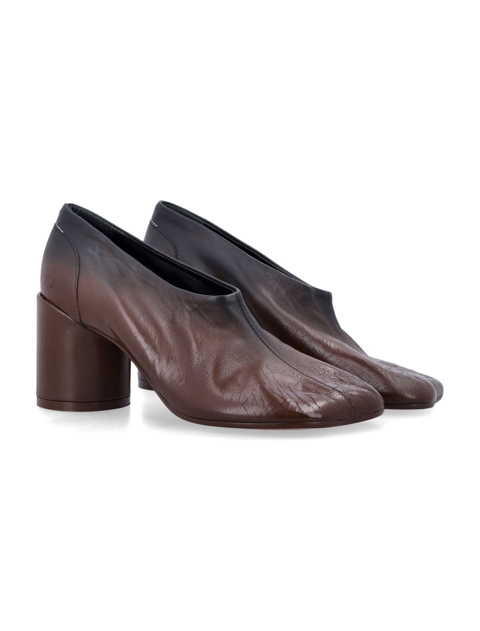 MM6 MAISON MARGIELA Anatomic Block-Heel Pumps