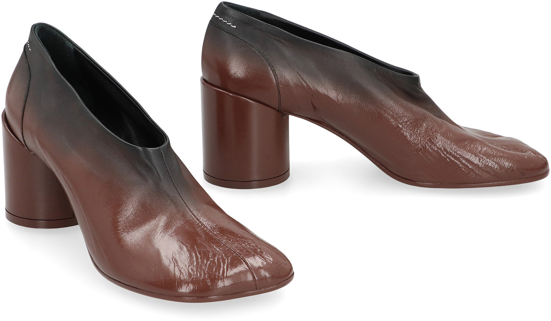 MM6 MAISON MARGIELA Tabi Toe Leather Pumps