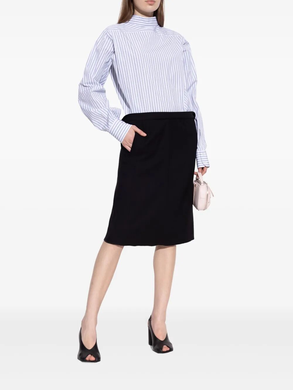 MM6 MAISON MARGIELA Sleek Leather Sandals for Women