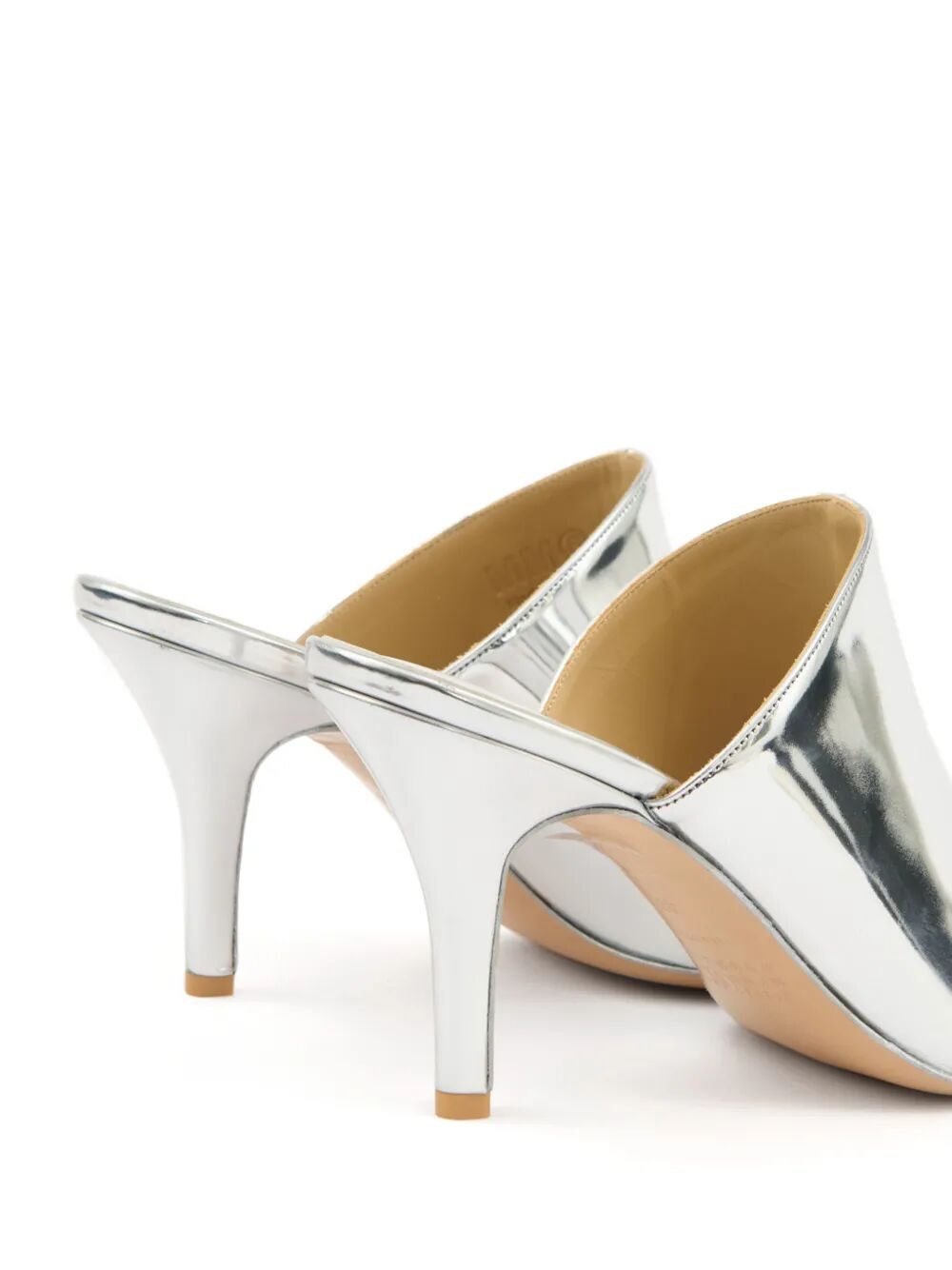 MM6 MAISON MARGIELA Metallic Sandals for Women - SS25 Collection