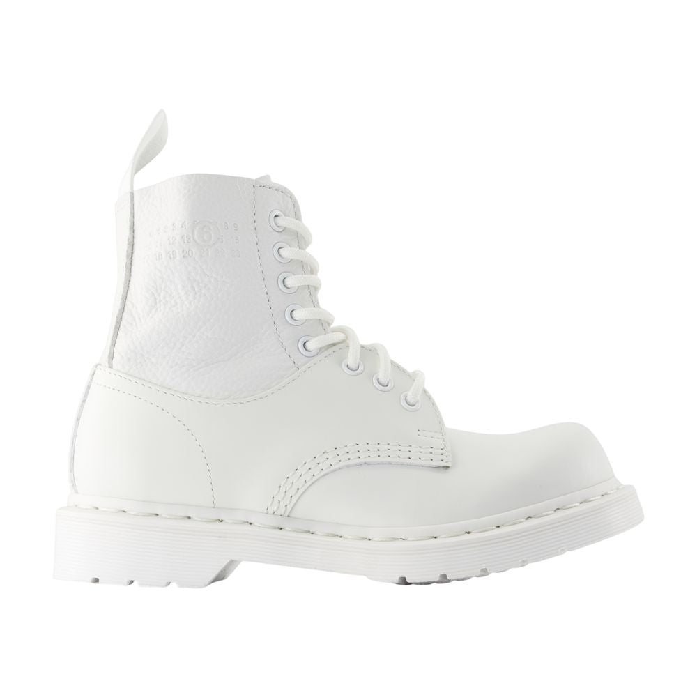 Stylish Women's Boots by MM6 X DR MARTENS