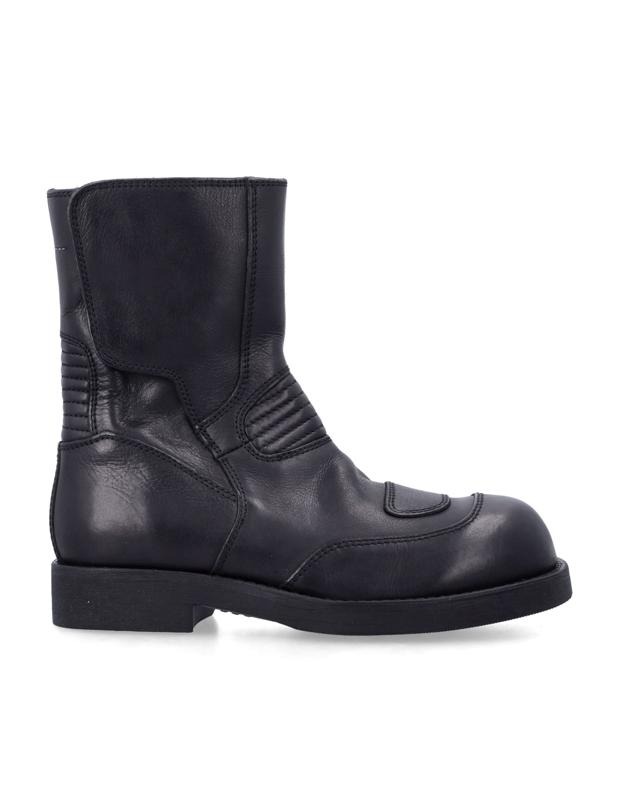 MM6 MAISON MARGIELA Biker Ankle Boots - Women's Size