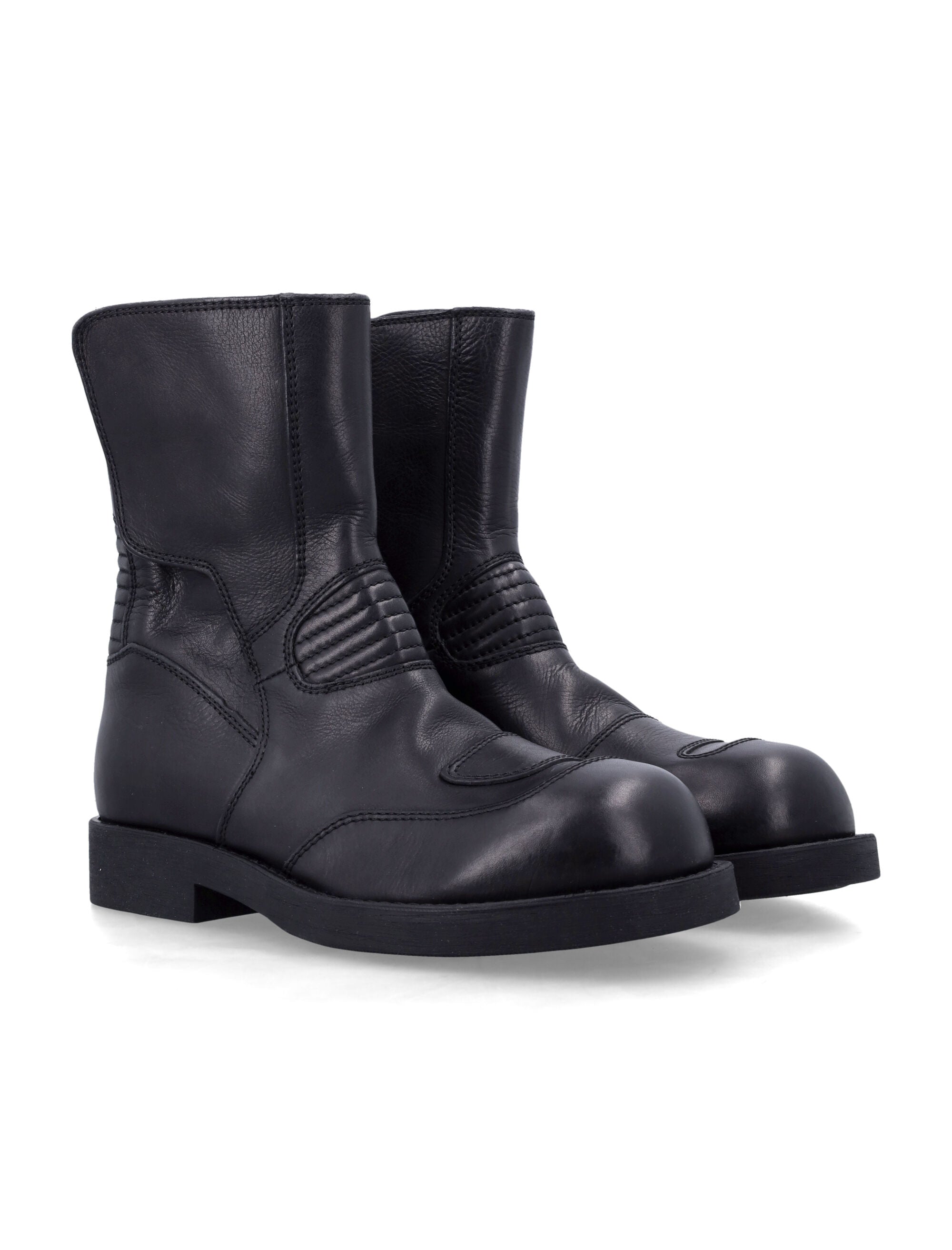 MM6 MAISON MARGIELA Biker Ankle Boots - Women's Size