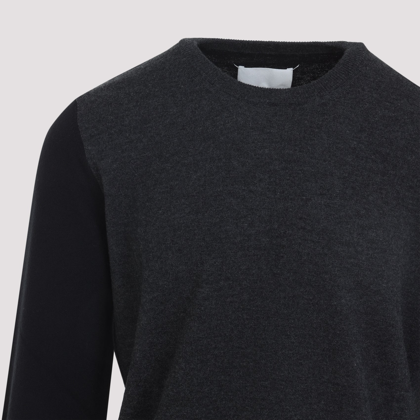 MAISON MARGIELA Classic Round Neck Wool Sweater for Men