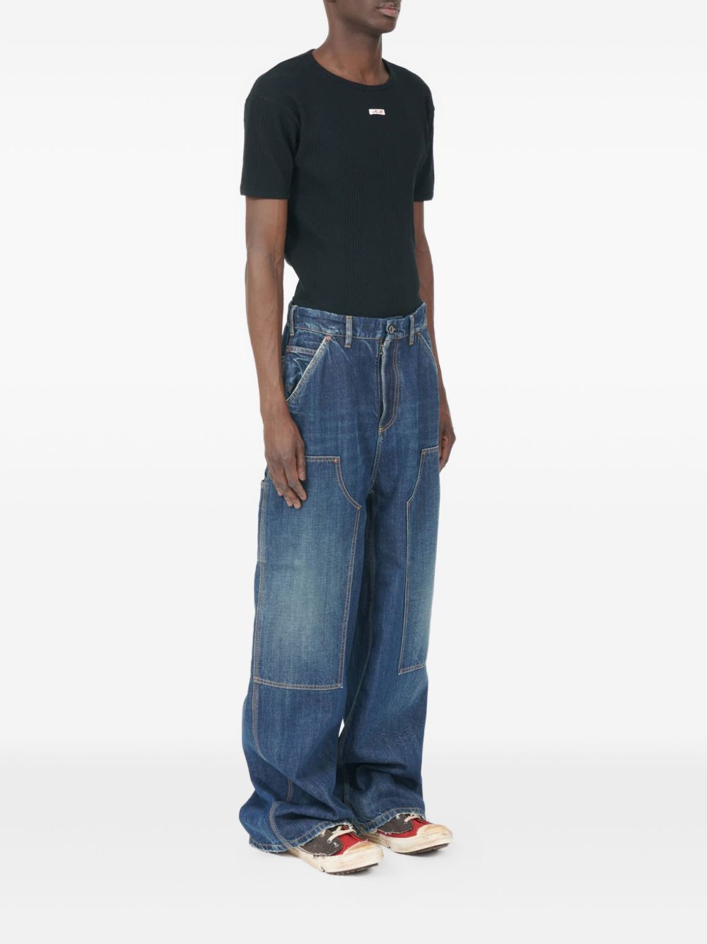 MAISON MARGIELA Wide-Leg Denim Jeans