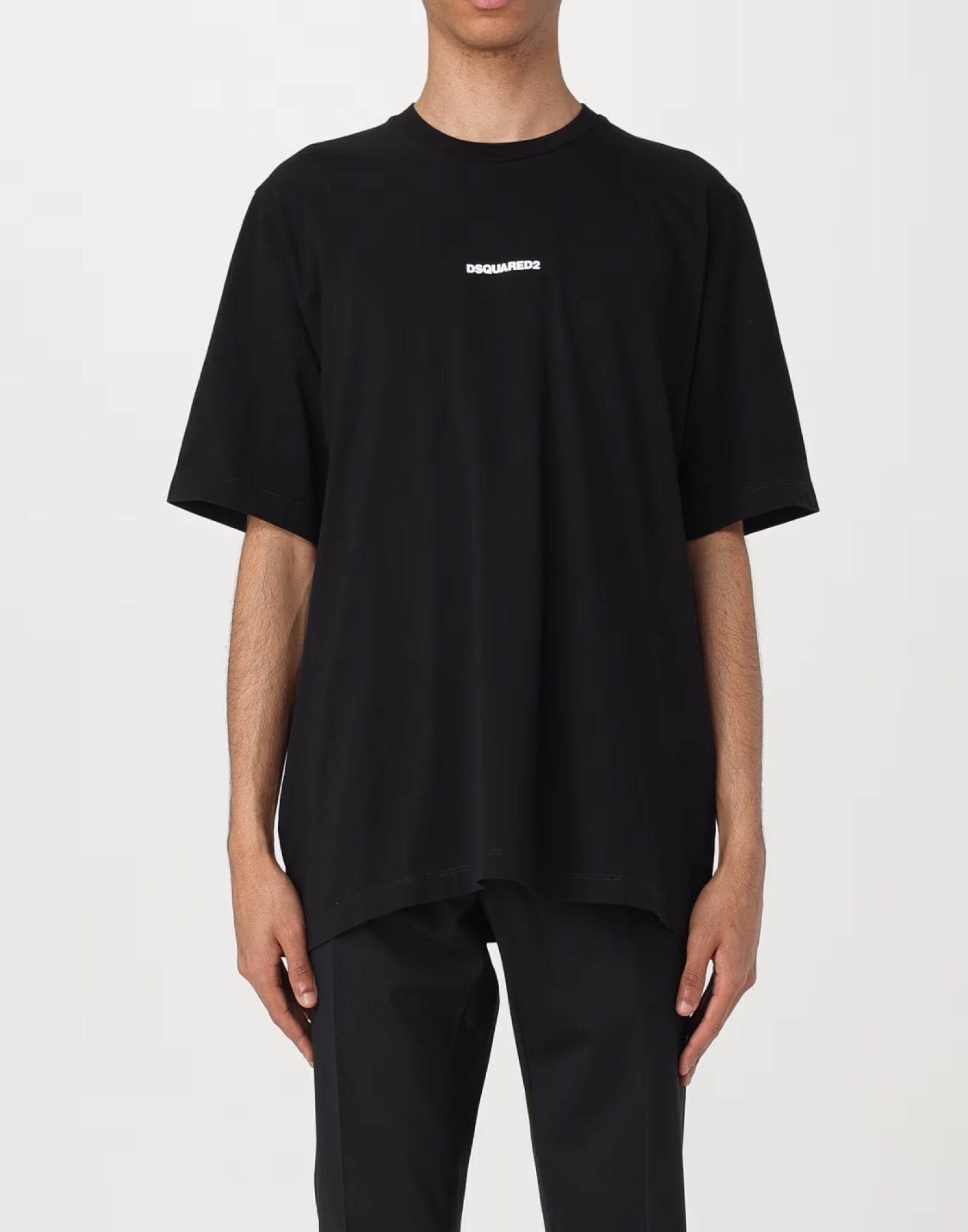 DSQUARED2 Slouch Fit Logo T-Shirt for Men