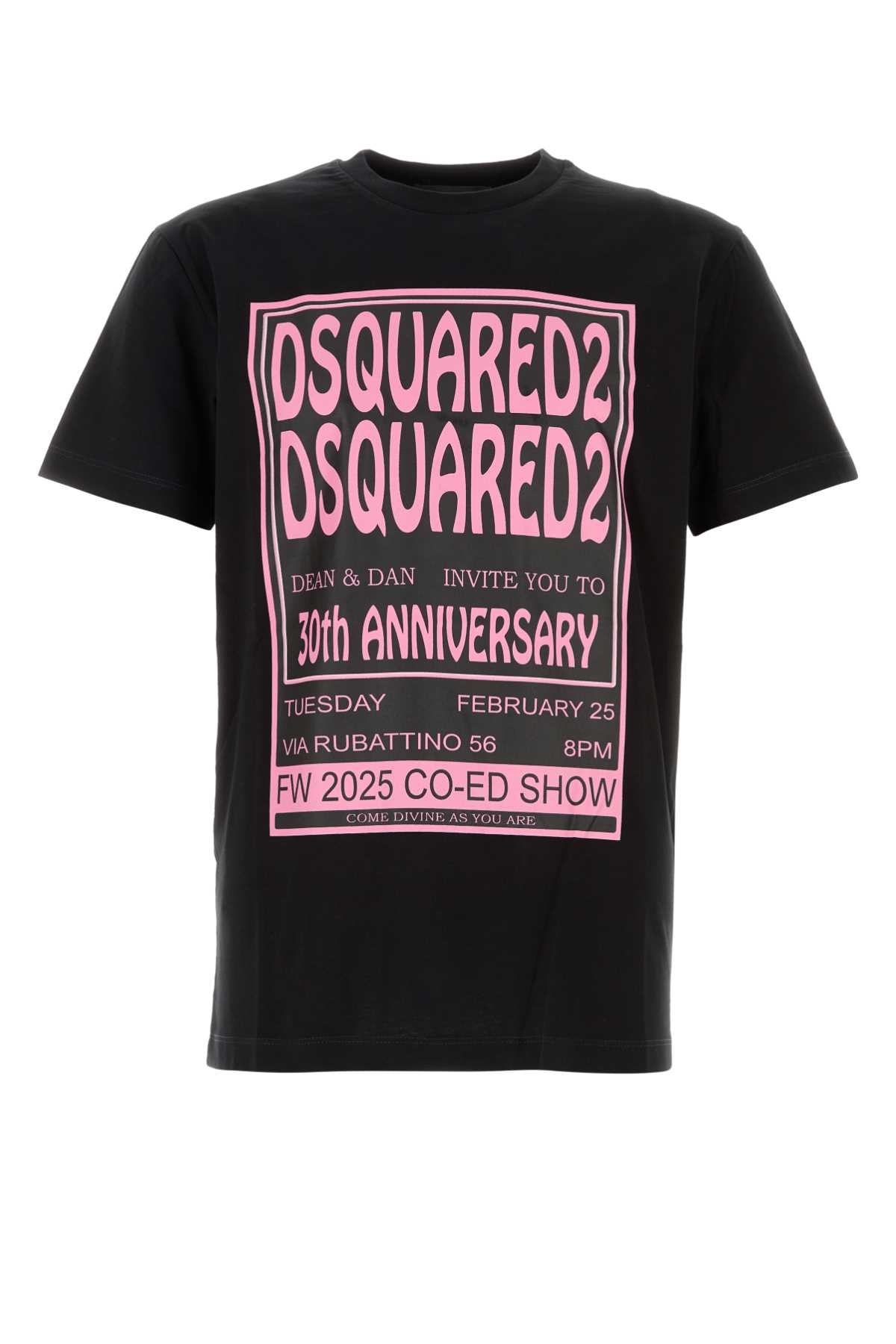 DSQUARED2 Regular Fit Cotton T-Shirt
