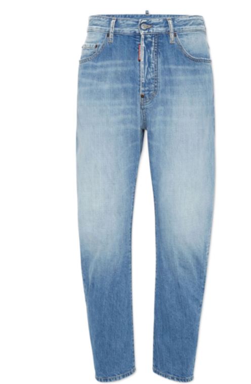 DSQUARED2 Comfortable 100% Cotton Tapered Jeans for Men