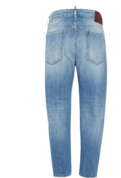 DSQUARED2 Comfortable 100% Cotton Tapered Jeans for Men