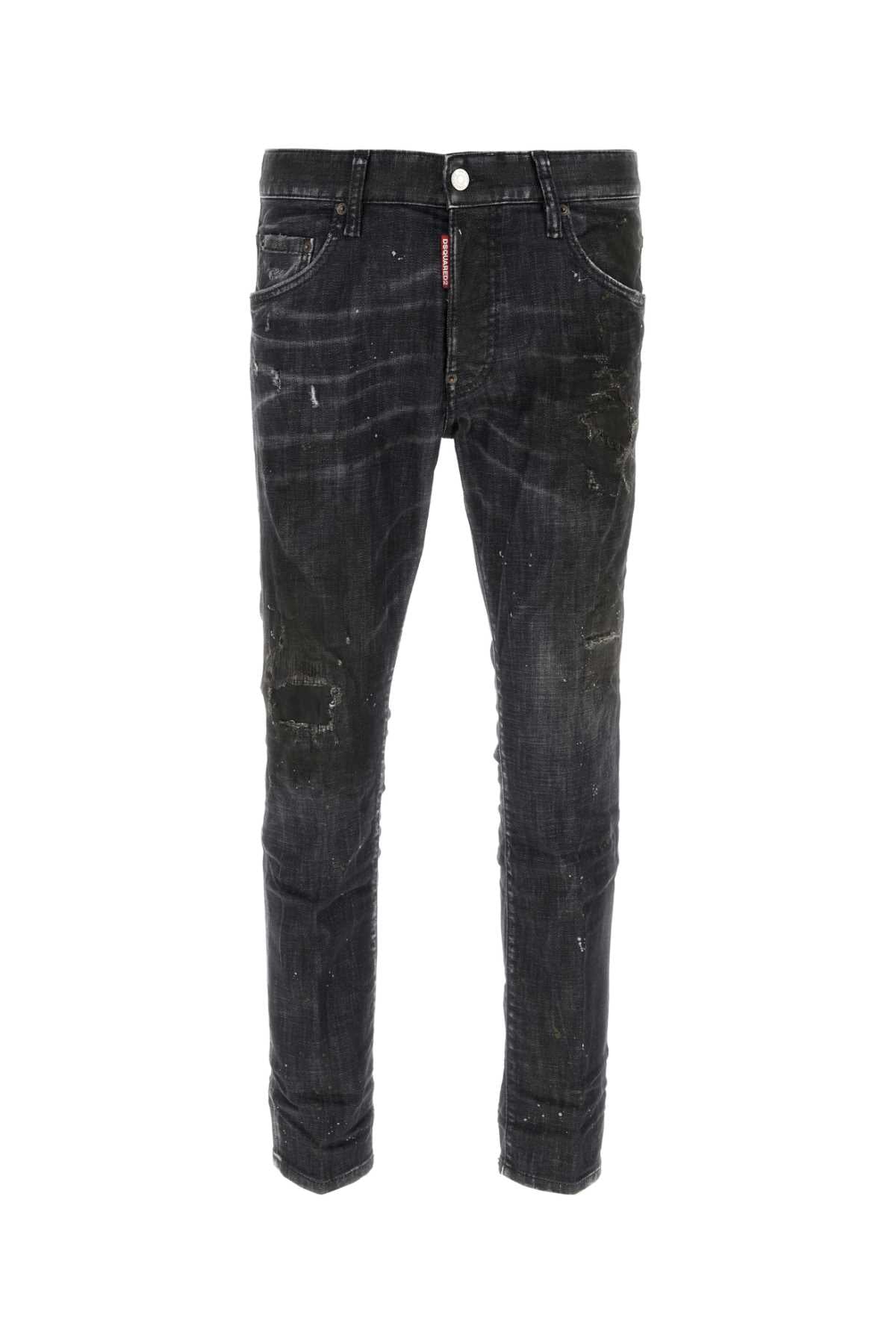 DSQUARED2 Stretch Denim Skater Jeans