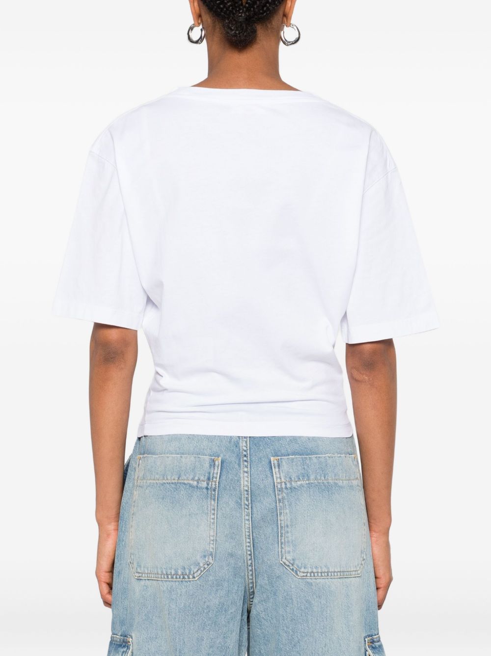 DSQUARED2 Short Sleeve Crew Neck Cotton T-Shirt