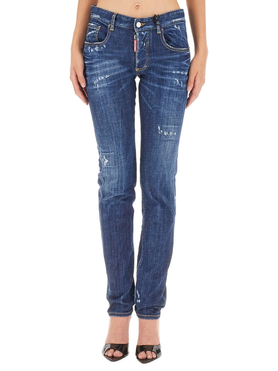 DSQUARED2 Women’s Slim Fit Jeans 24/7