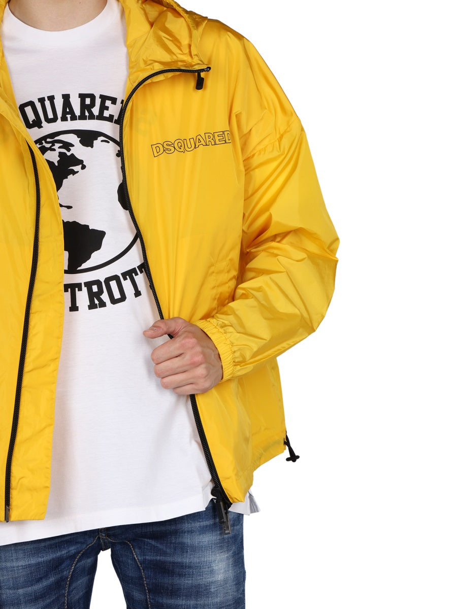 DSQUARED2 Men's Windbreaker with Logo