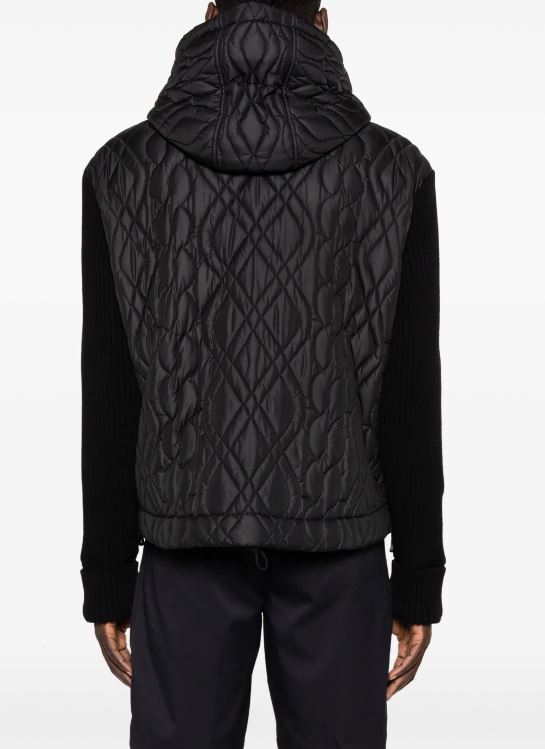DSQUARED2 Hooded Wool Blend Jacket