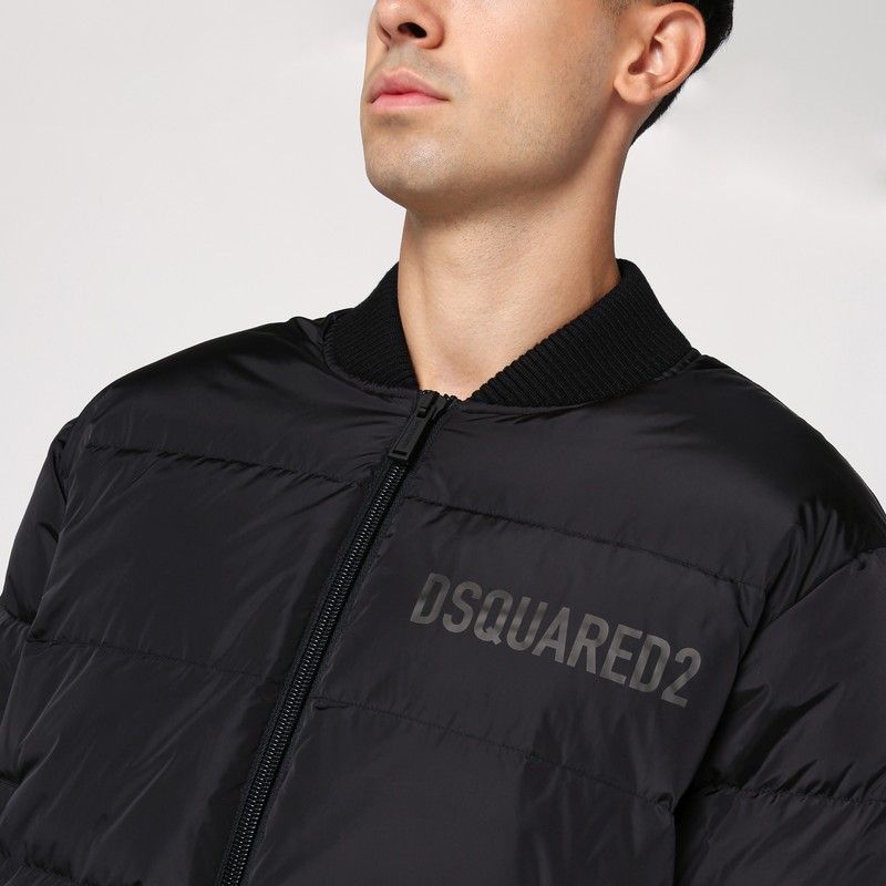 DSQUARED2 Men's Down Puffer Bomber Jacket