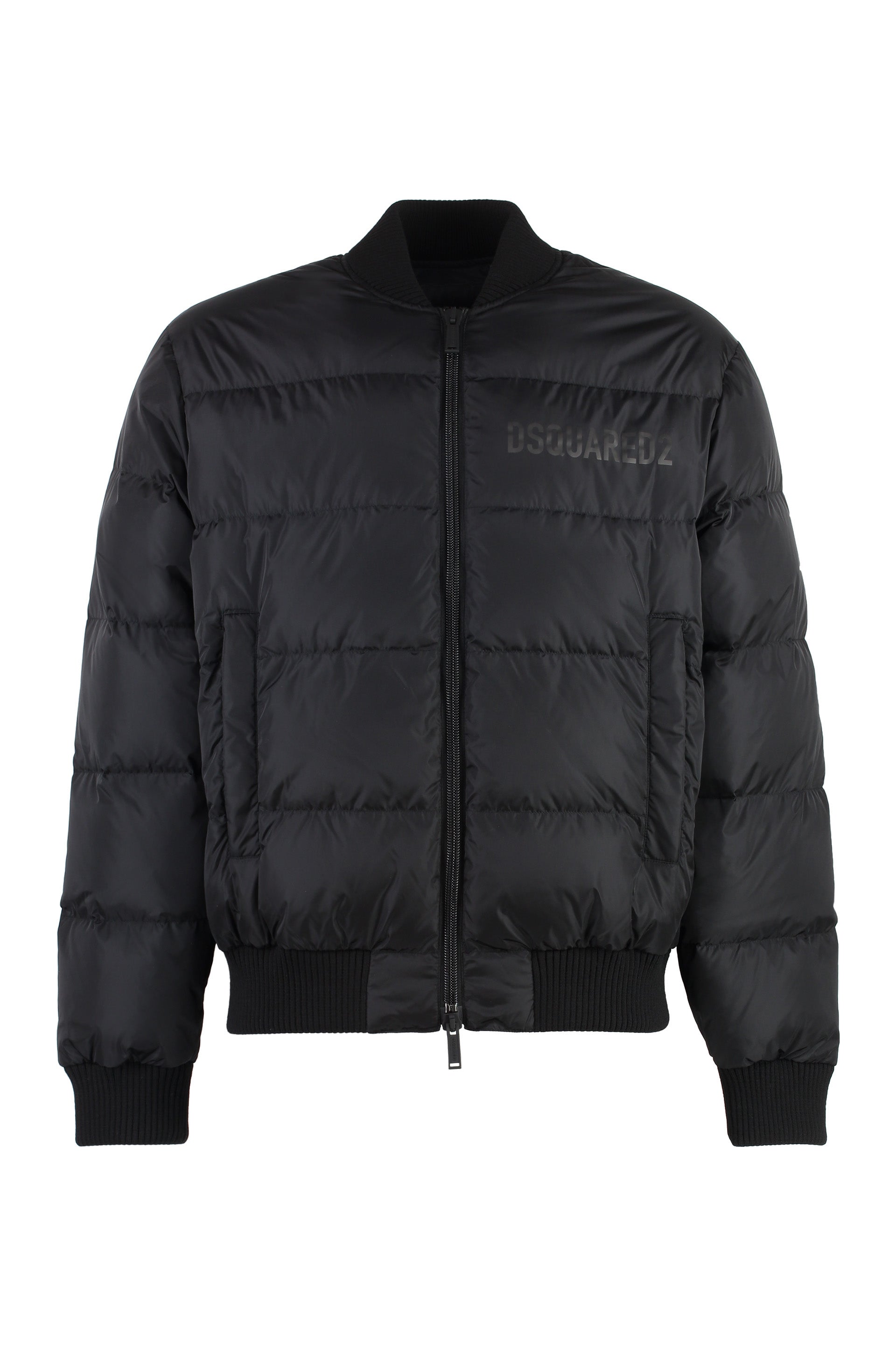 DSQUARED2 Men's Down Puffer Bomber Jacket