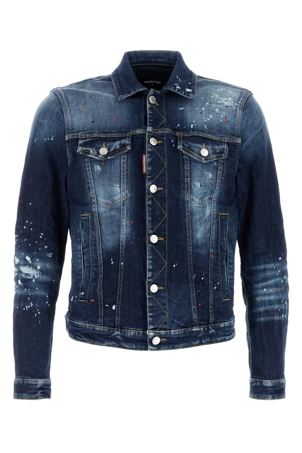 DSQUARED2 Men's Stretch Denim Dan Jacket