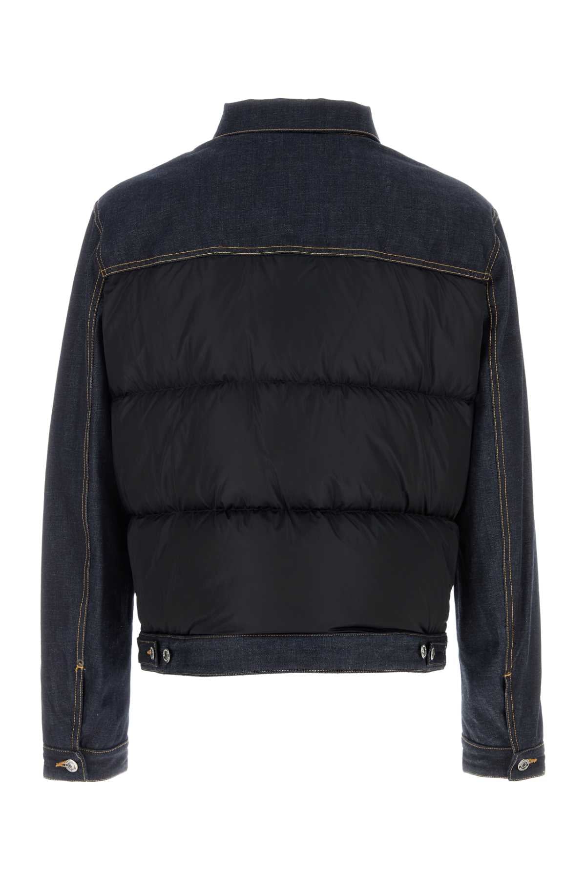 DSQUARED2 Hybrid Puffer Jean Jacket - Men's Outerwear