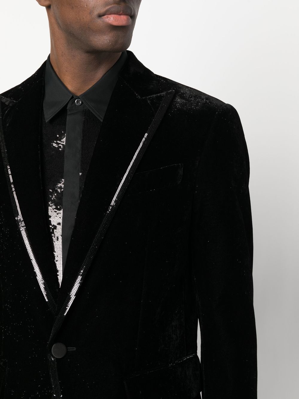 DSQUARED2 Luxurious Velvet Slim Fit Blazer