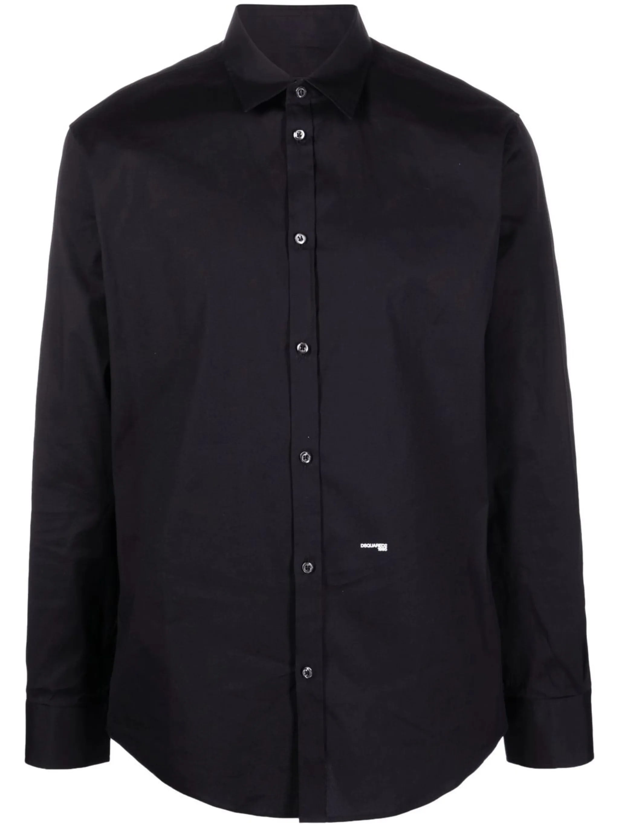 DSQUARED2 Relaxed Fit Black Shirt for Men