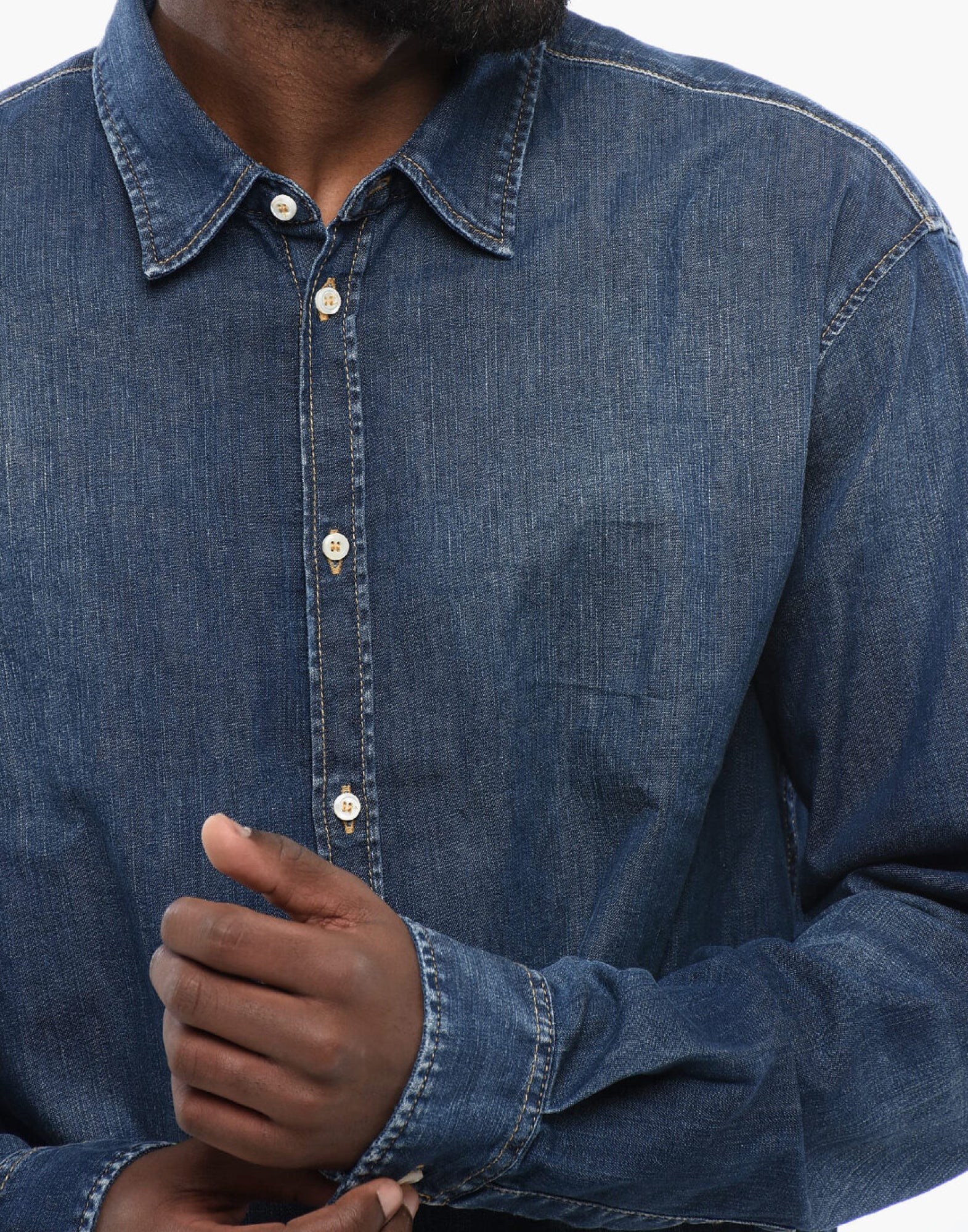 DSQUARED2 Relaxed Chambray Denim Shirt
