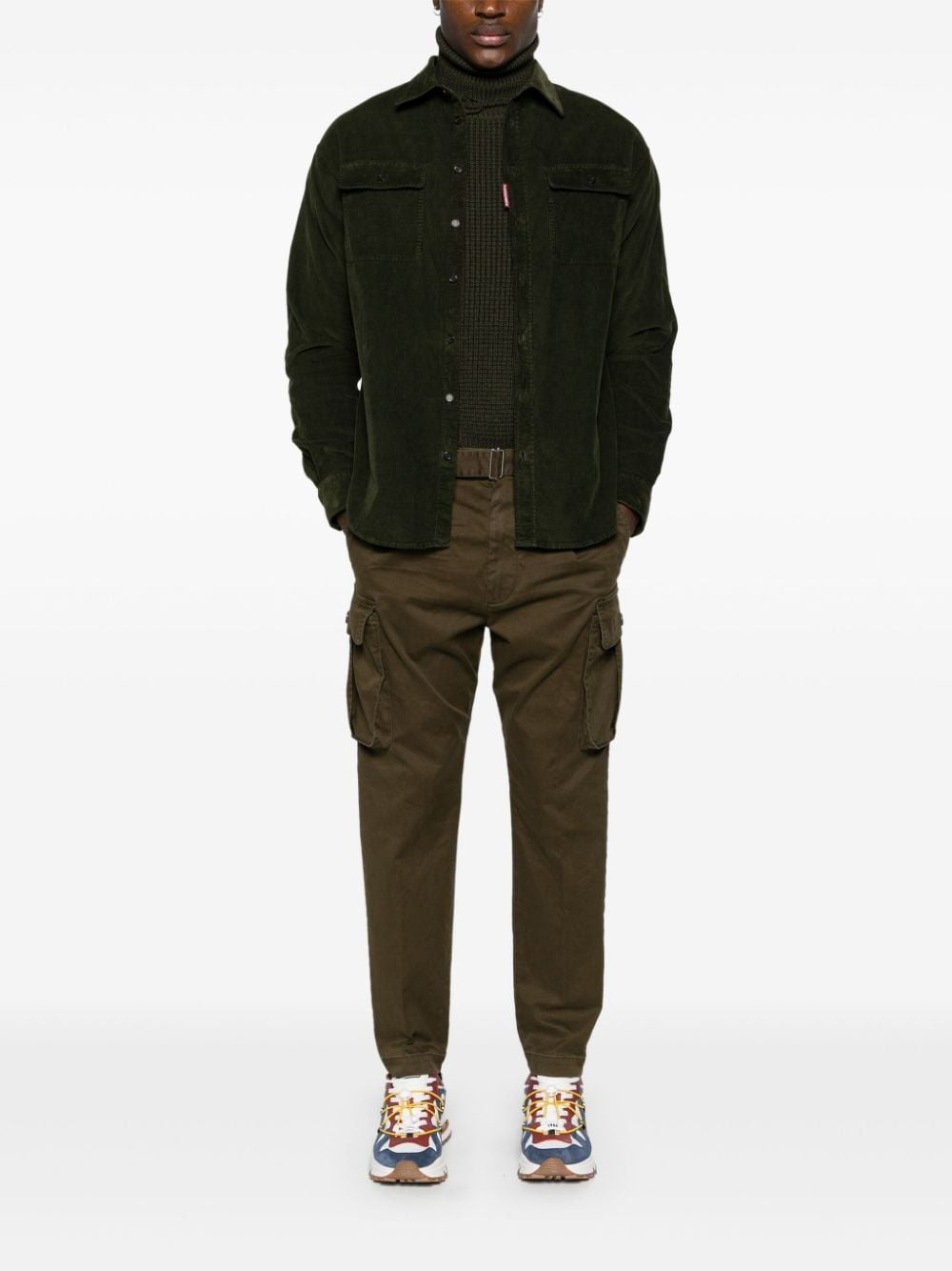 DSQUARED2 Classic Corduroy Shirt for Men - FW24 Edition