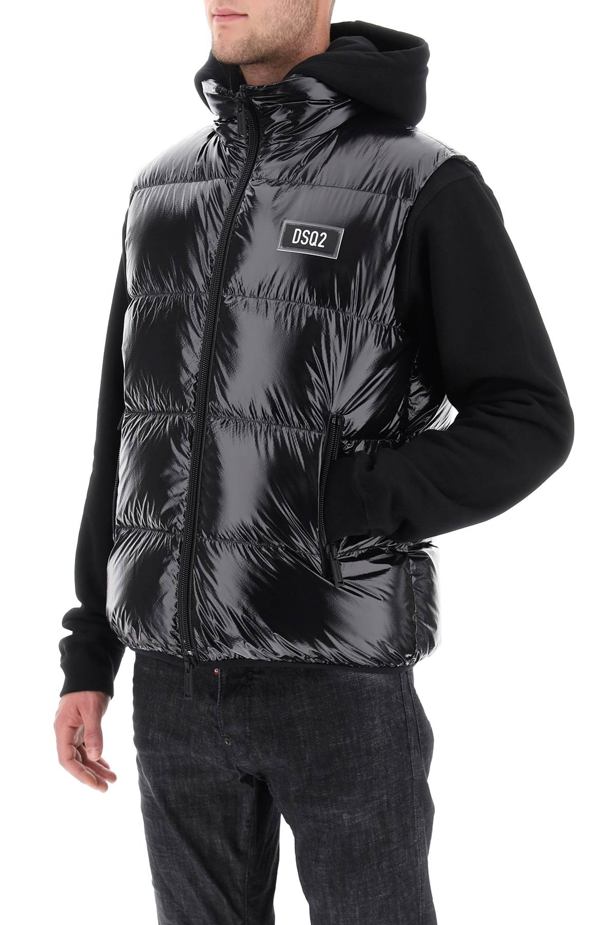DSQUARED2 Full Zip Field Vest for Men
