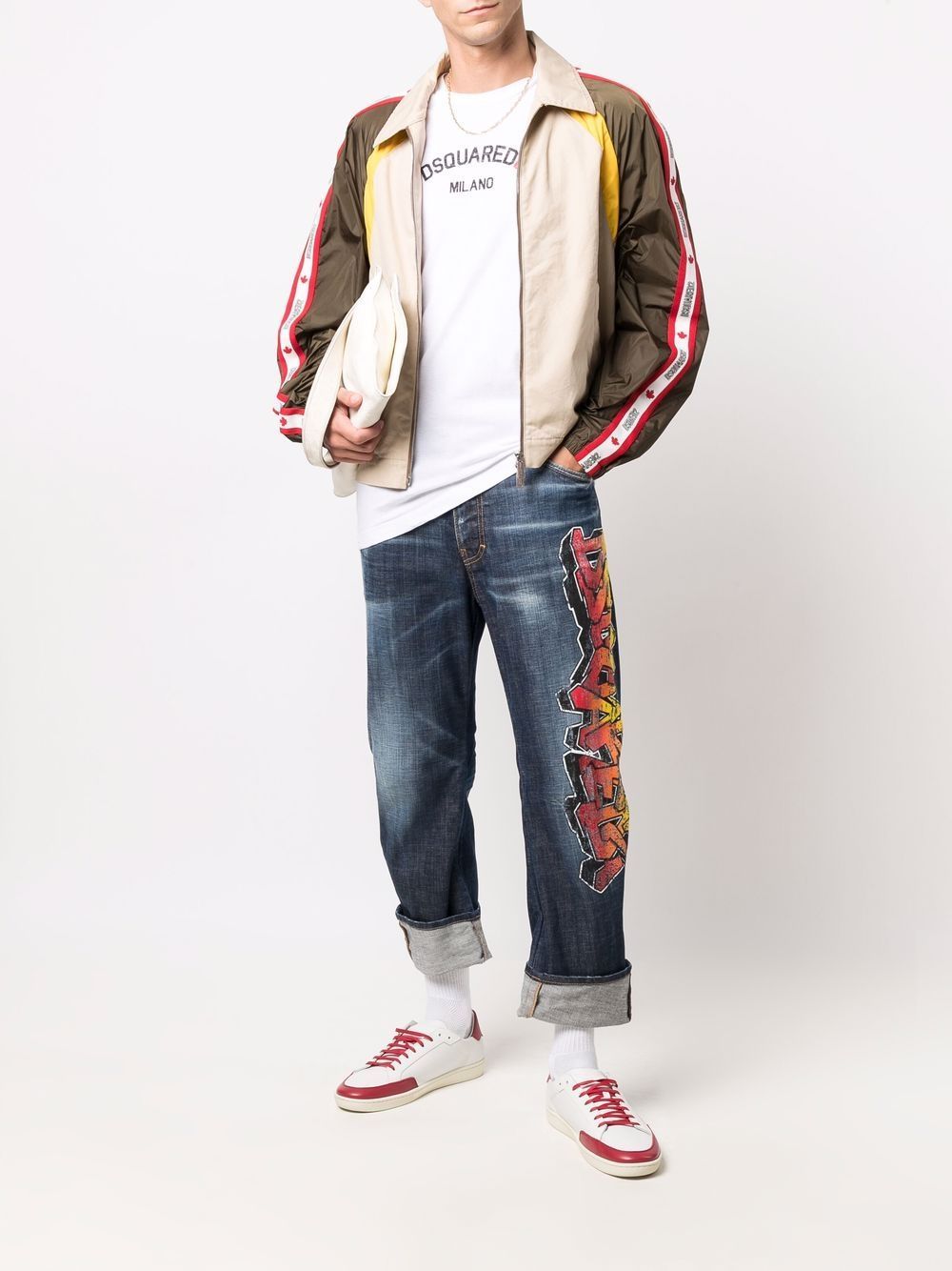 DSQUARED2 Logo Cotton T-Shirt