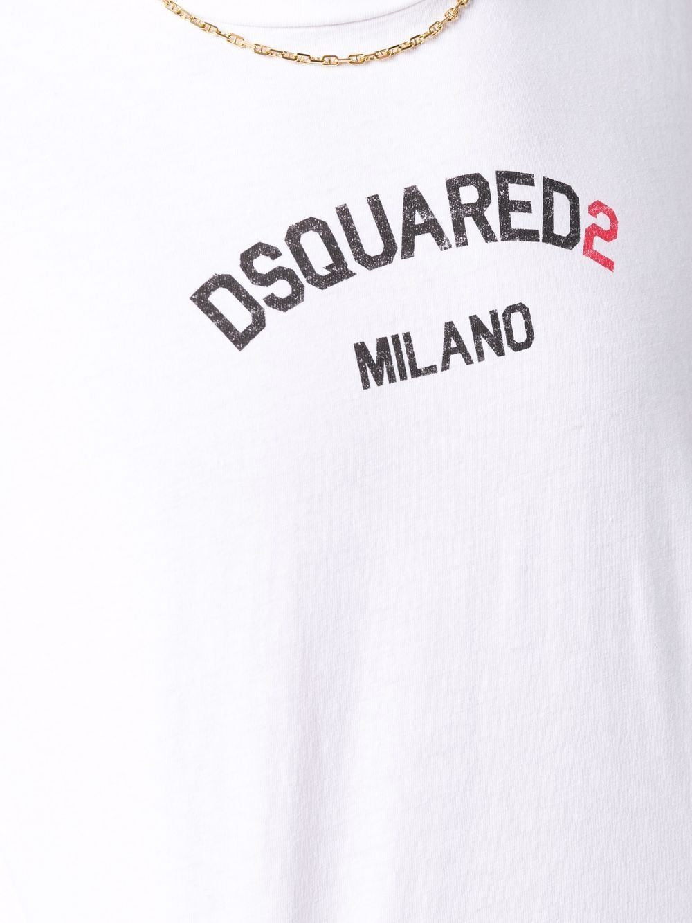 DSQUARED2 Logo Cotton T-Shirt