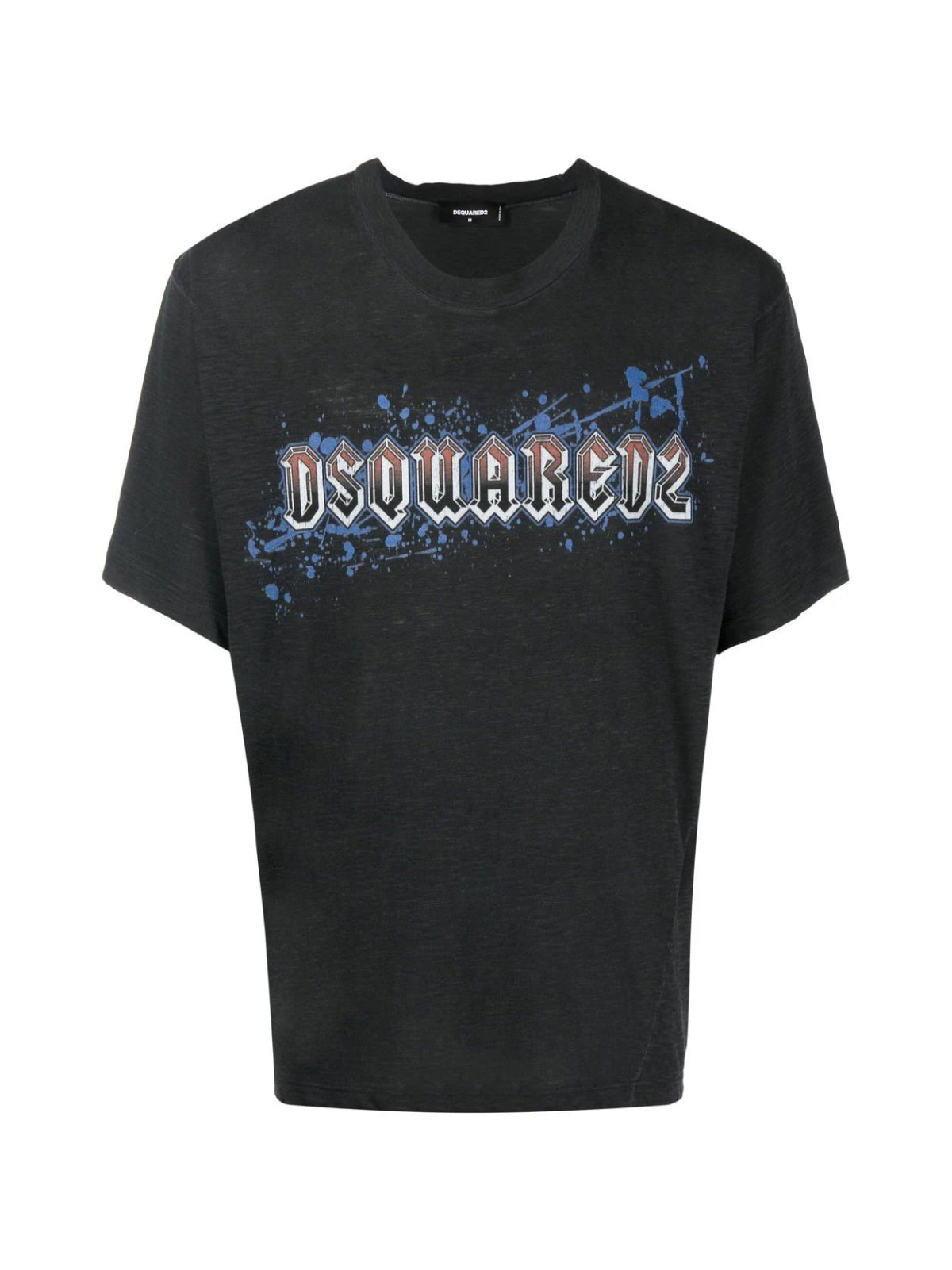 DSQUARED2 Iron Logo Printed Short Sleeve T-Shirt