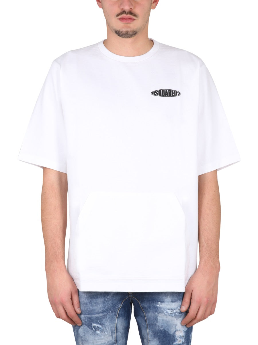 DSQUARED2 Surf Board Skater T-Shirt
