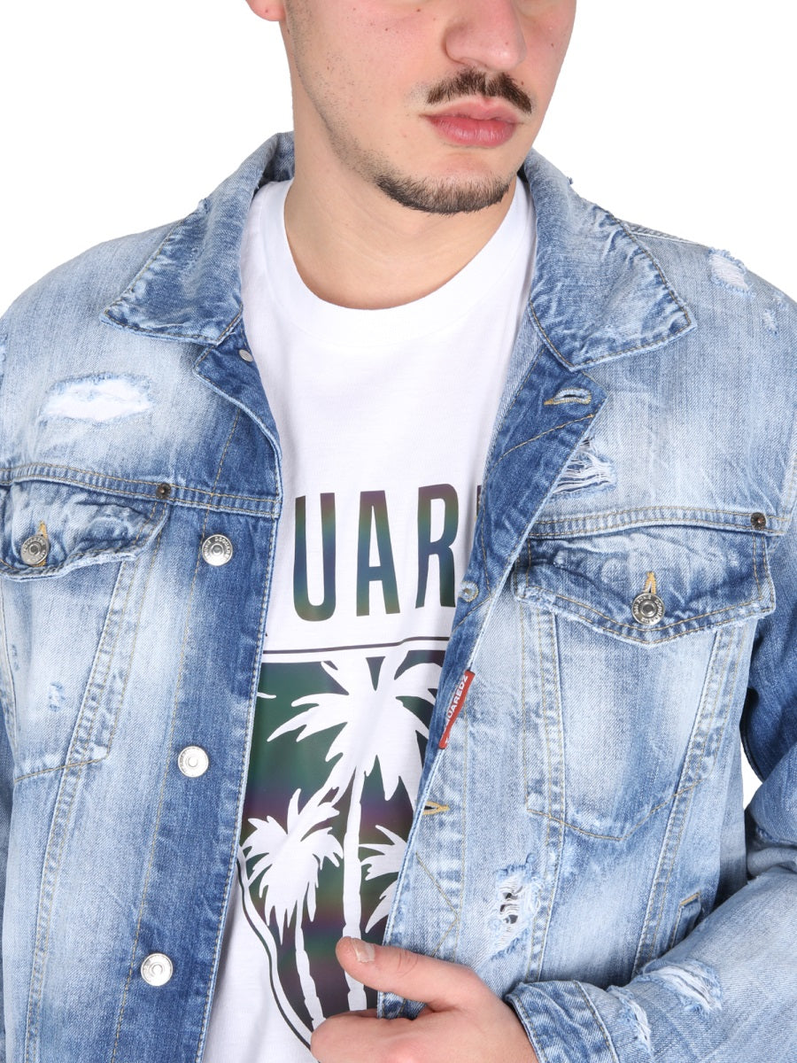 DSQUARED2 Men's Mini Crowling Logo T-Shirt