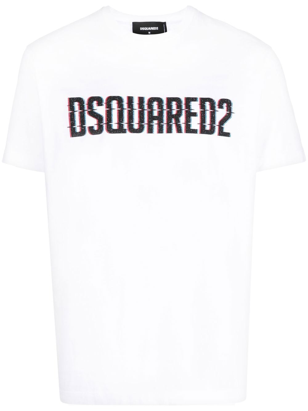 DSQUARED2 Classic Logo Printed Cotton T-Shirt