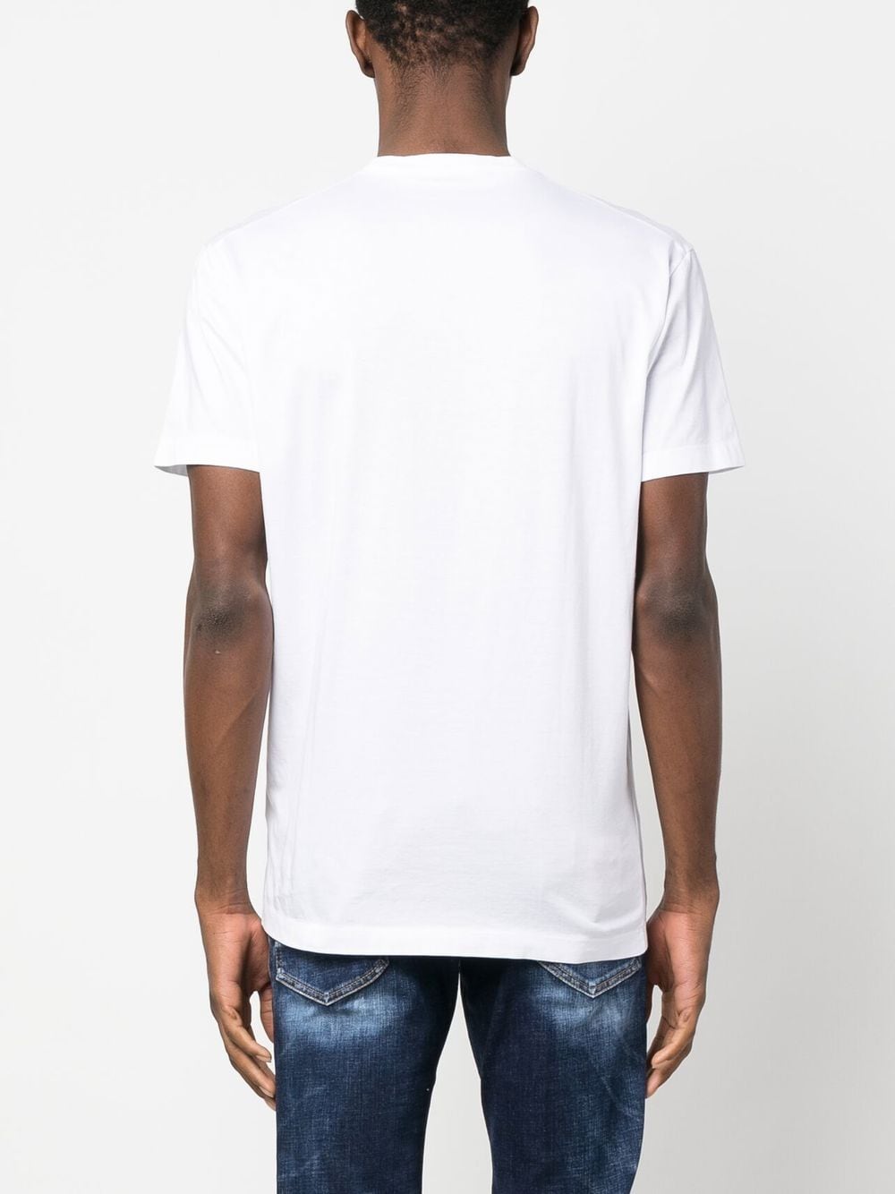 DSQUARED2 Classic Logo Printed Cotton T-Shirt