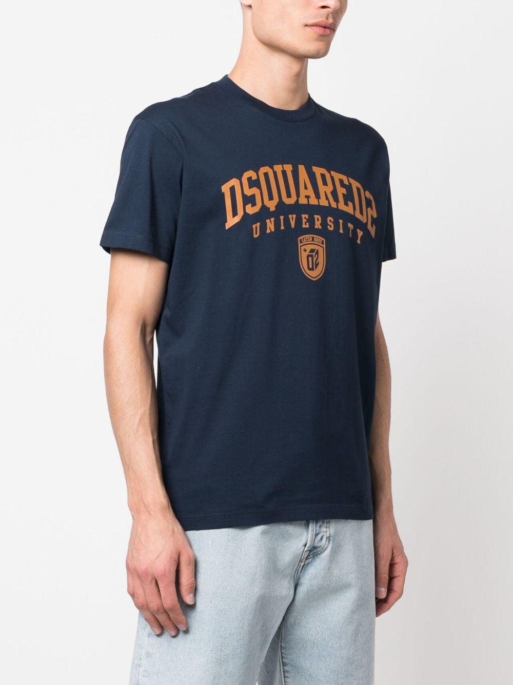 DSQUARED2 Logo Cotton T-Shirt - FW23 Collection
