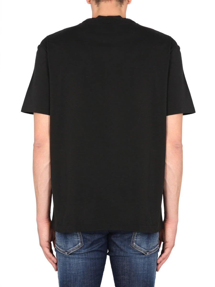 DSQUARED2 Logo Print Regular Fit T-Shirt