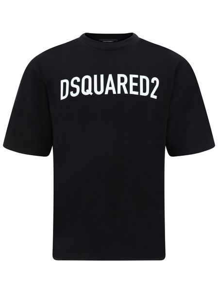 DSQUARED2 Classic Logo Crewneck Tee for Men