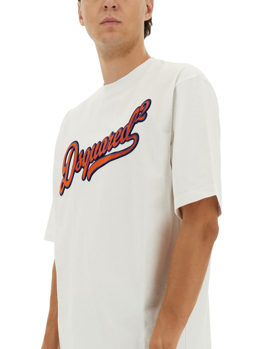 DSQUARED2 Classic Cotton T-Shirt for Men - FW25 Collection