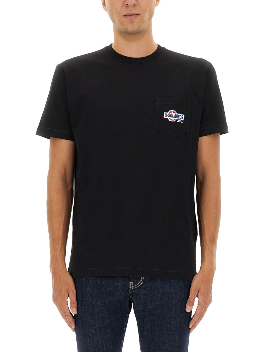 DSQUARED Classic Pocket T-Shirt - Size L