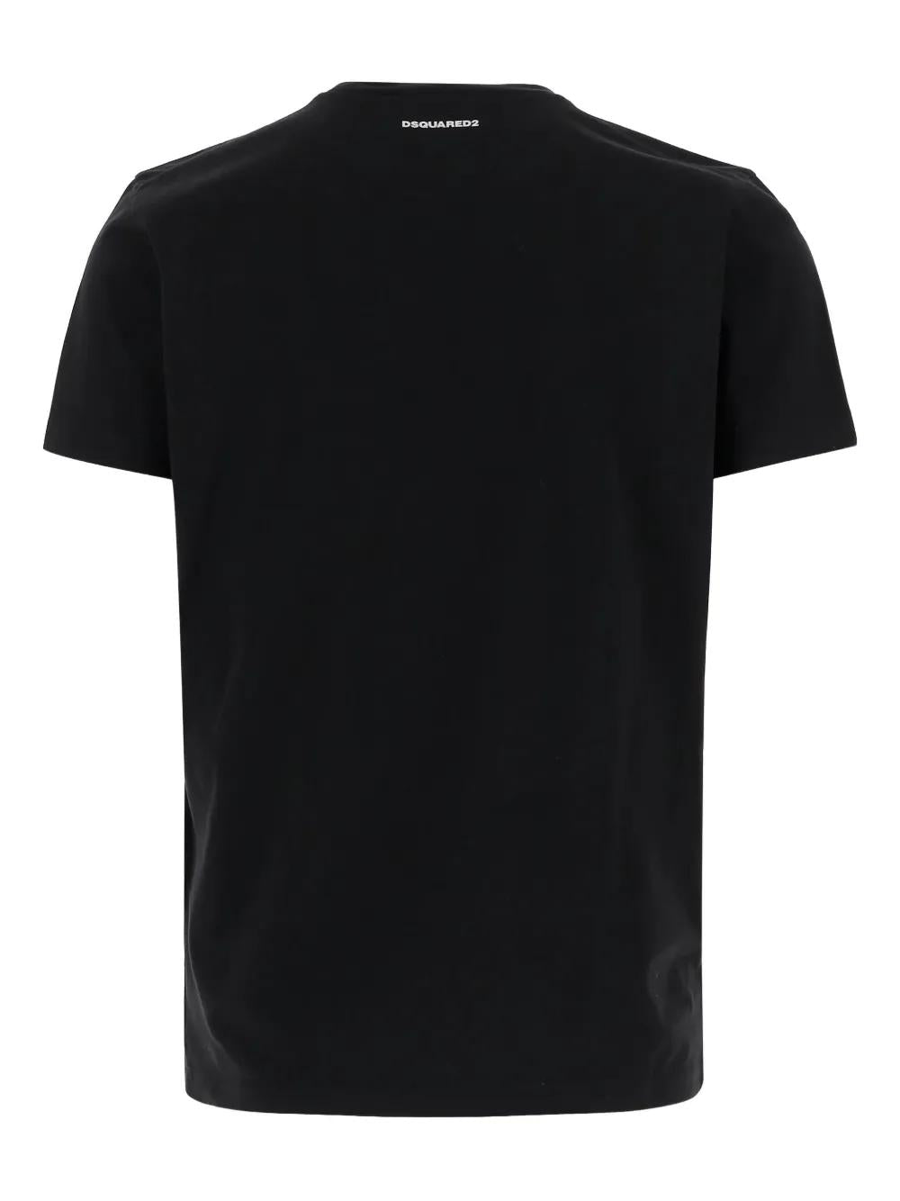 DSQUARED2 Graphic Design Short Sleeve T-Shirt